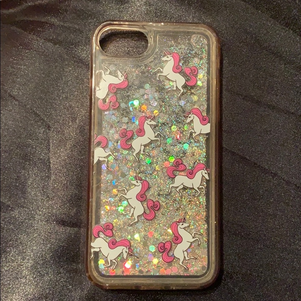 Unicorn liquid glitter phone case (iphone 6,7,8)
